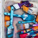 Gallery 5 - So many volunteers = so many brushes!