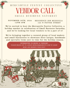 Mercantile Festive Collective Vendor Call